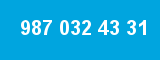 987 032 43 31 987 032 43 31